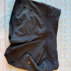 Black lululemon Athletic Shorts